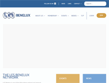 Tablet Screenshot of les-benelux.org